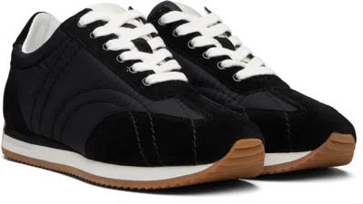Totême Black Sport Sneakers In Black