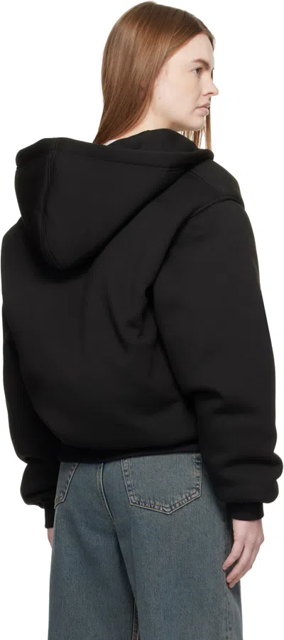 The North Face Black Leather Pack Insulated Jacket In Black