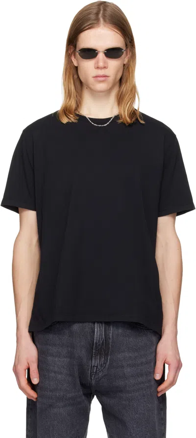 Our Legacy New Box T-shirt In Black In Nero