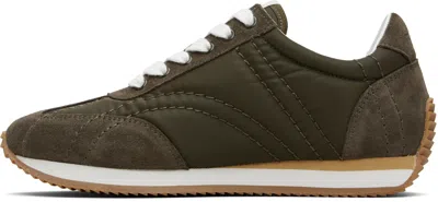 Totême Toteme Sport Suede-trim Sneaker In Animal Print
