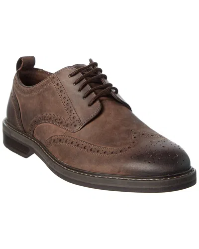 Clarks Aldwin Limit Leather Oxford In Brown