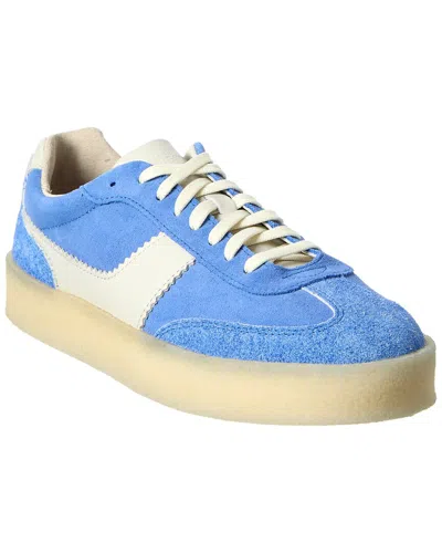 Clarks Tor 80 Leather Sneaker In Blue