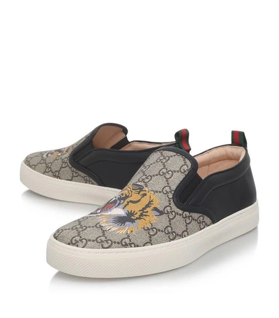 Shop Gucci Dublin Tiger Skater Shoes