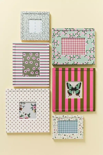 Anthropologie Pattern Drench Frame In Multi