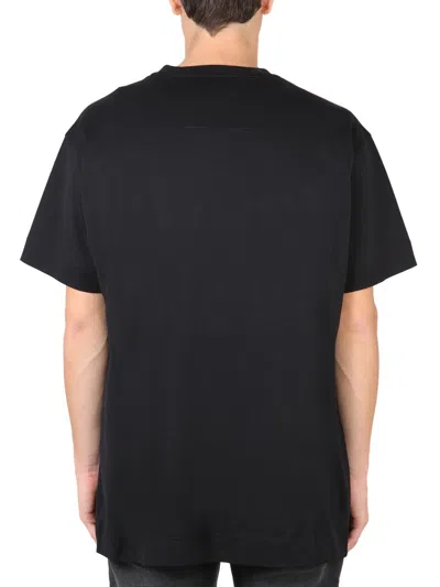Givenchy Logo Crew Neck T-shirt In Black