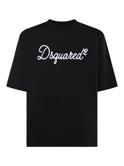 Dsquared2 Jersey T-shirt With Logo In Multi