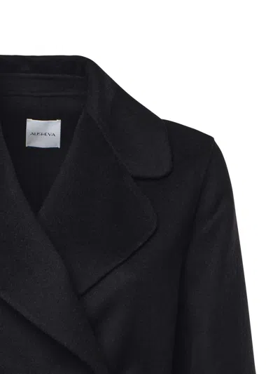 Alisheva Long Wool Coat In Multi