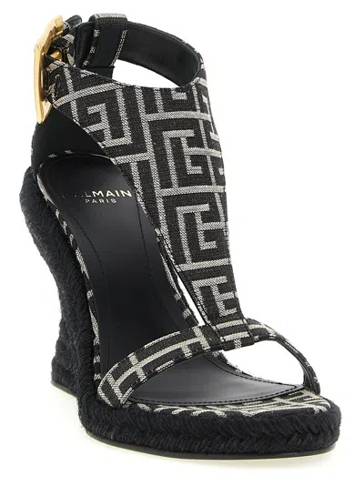 Balmain Anthem Wedges Black In Multi