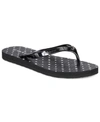Coach Abbigail Flip-flop Sandals In Black