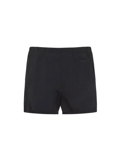 Stone Island Slim Fit Swim Trunks With Compass Patch