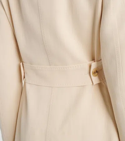 Etro Safari Blazer In Neutral