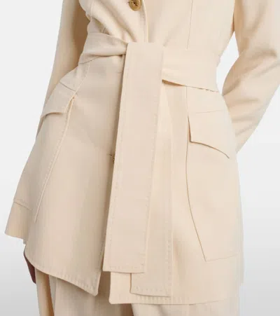 Etro Safari Blazer In Neutral
