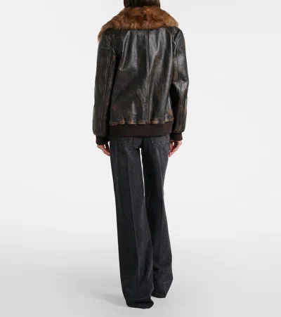 Dolce & Gabbana High-rise Flared Jeans In Black