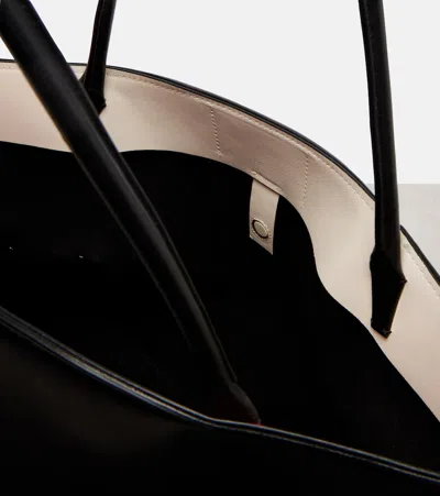 Givenchy Pinch Squeezed Horizontal Tote Bag In Nappa Leather In Black