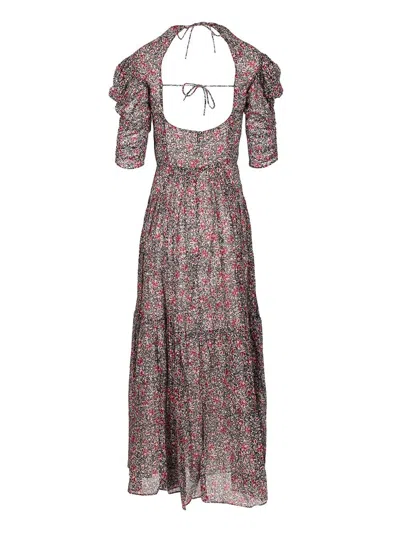 Isabel Marant Étoile Sichellia-gb Dresses Violet In Transparent