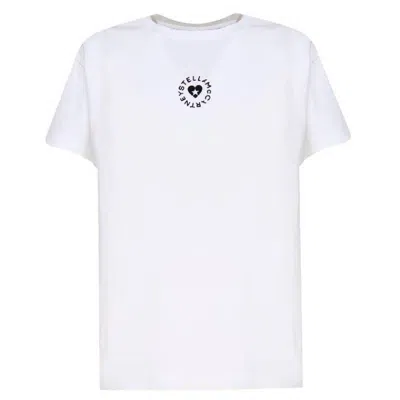 Stella Mccartney Stella Mc Cartney T Shirt With Logo In White