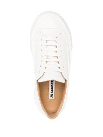 Jil Sander Sneakers Shoes In White