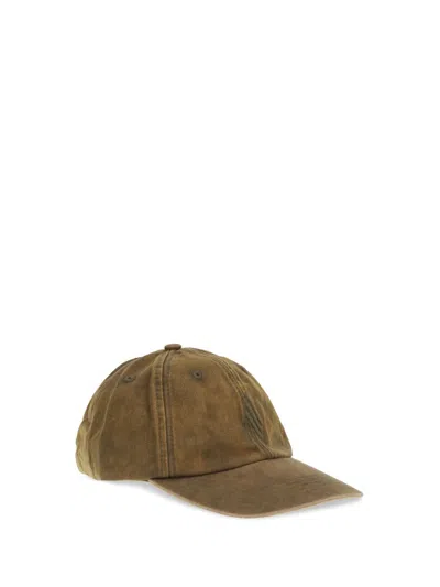 Attico Baseball Cap Curved Brim Six Panel Structure In Brown