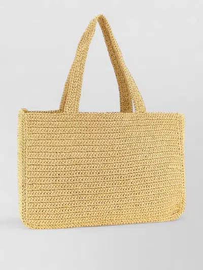 Valentino Viva Superstar Large Raffia Shopping Tote Bag In Pattern