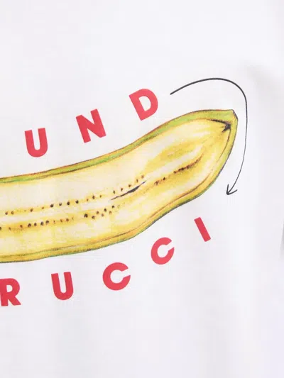 Fiorucci Banana-print T-shirt In White