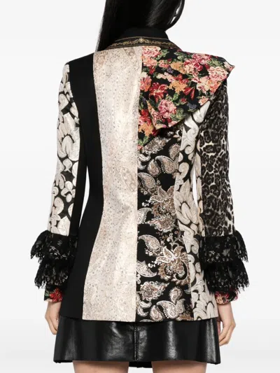 Alice And Olivia Faie Blazer In Pattern