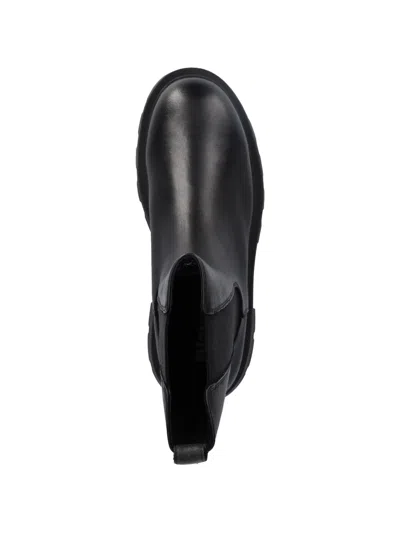 Blauer Kimmel Lug-sole Pull-tab Chelsea Boots In Black