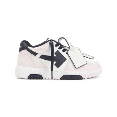 Off-white Out Of Office Arrow-logo Leather Sneakers In Multi