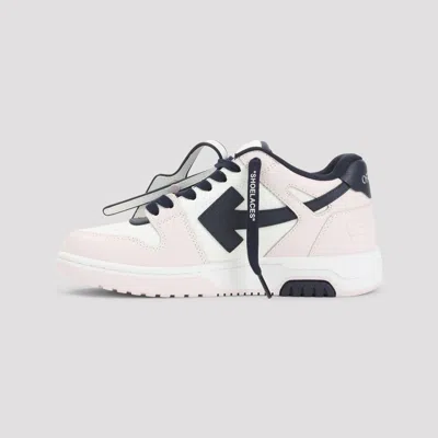 Off-white Out Of Office Arrow-logo Leather Sneakers In Multi