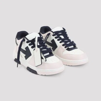 Off-white Out Of Office Arrow-logo Leather Sneakers In Multi
