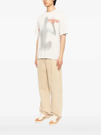 Warman Graphic-print T-shirt In Neutral