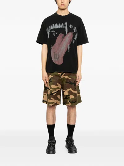 Warman Graphic-print T-shirt In Black
