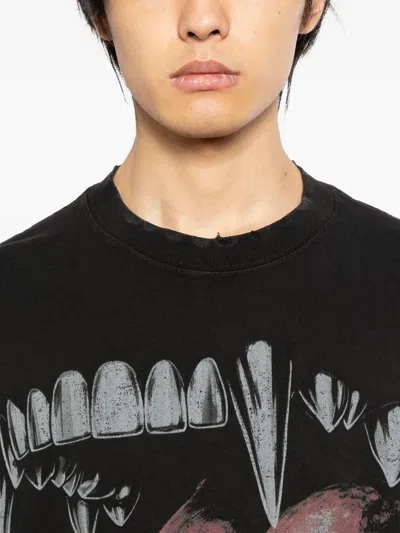 Warman Graphic-print T-shirt In Black