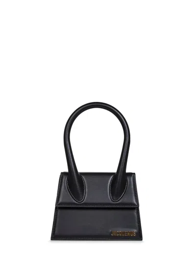 Jacquemus Women Black The Medium Chiquito Handbag With Strap In Black