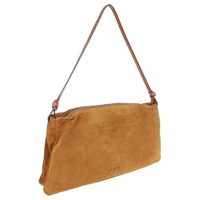 Staud Wally Logo Debossed Shoulder Bag In Pattern