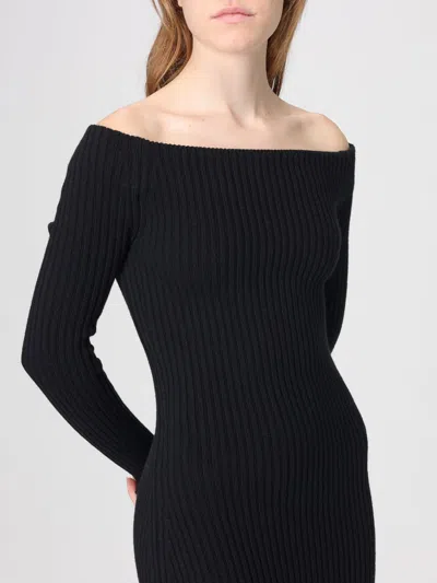 Max Mara Maxmara Arnes1234 Wool And Cashmere Sheath Dress In Black