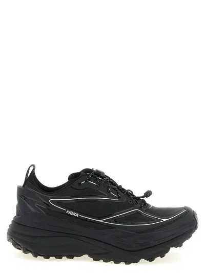 Hoka Stinson One7 Sneakers In Black