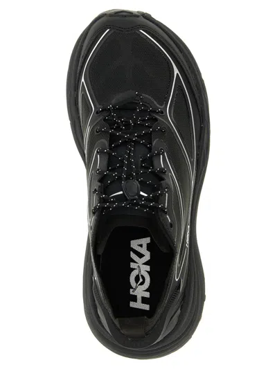 Hoka Stinson One7 Sneakers In Black