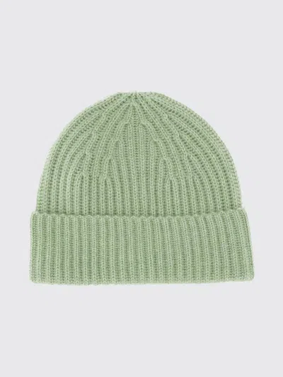 Lisa Yang Ribbed Wool Beanie In Green