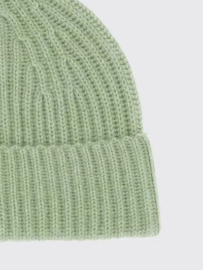 Lisa Yang Ribbed Wool Beanie In Green