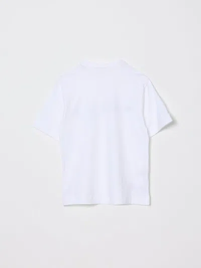Marni Kids Logo-printed Crewneck T-shirt In White