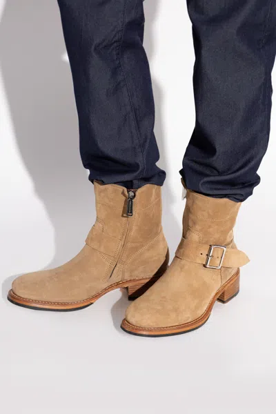 Dsquared2 Harley Ankle Boots In Brown