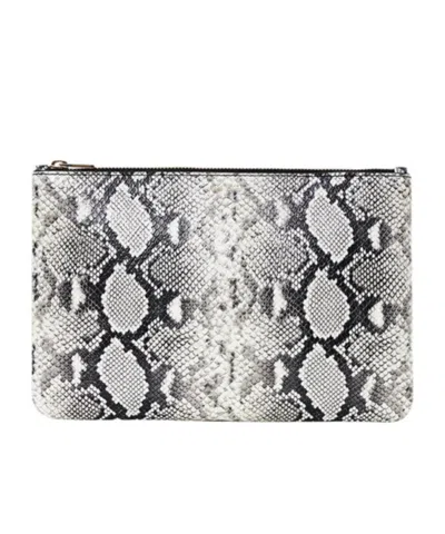 Anine Bing Elly Large Pouch In Animal Print