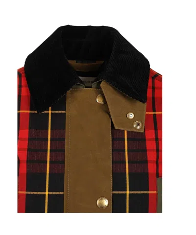 Alexander Mcqueen Mcqueen Deconstructed Tartan Ripstop Jacket In Multi