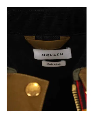 Alexander Mcqueen Mcqueen Deconstructed Tartan Ripstop Jacket In Multi