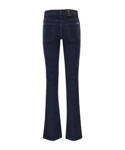 7 For All Mankind Five-pocket Denim Jeans In Multi