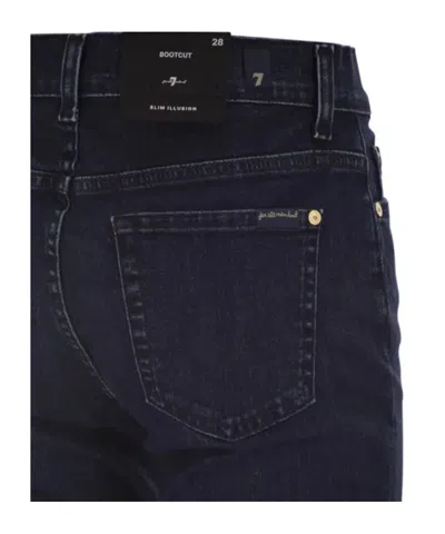 7 For All Mankind Five-pocket Denim Jeans In Multi
