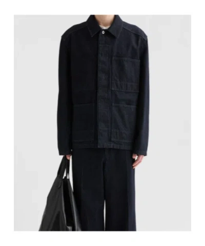 Jil Sander Light Blue Denim Jacket In Blue