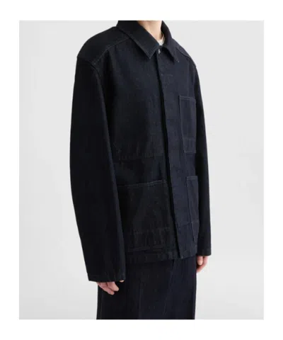 Jil Sander Light Blue Denim Jacket In Blue
