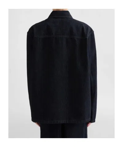 Jil Sander Light Blue Denim Jacket In Blue