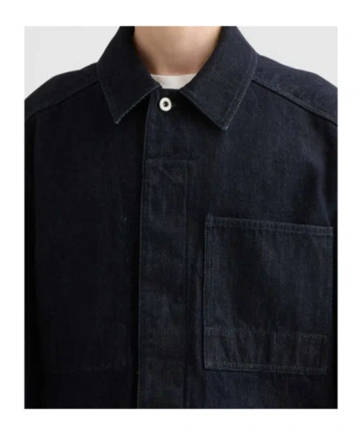 Jil Sander Light Blue Denim Jacket In Blue